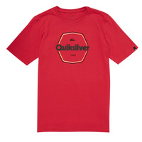 vaatteet Pojat Lyhythihainen t-paita Quiksilver HARD WIRED Punainen