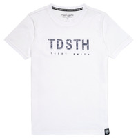 vaatteet Pojat Lyhythihainen t-paita Teddy Smith T-MAX Valkoinen
