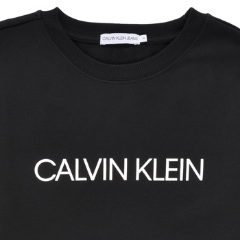 Calvin Klein Jeans INSTITUTIONAL LOGO SWEATSHIRT Musta