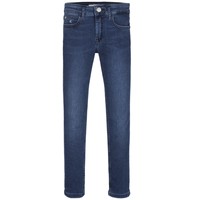 vaatteet Tytöt Skinny-farkut Calvin Klein Jeans SKINNY ESS ROYAL BLUE Sininen
