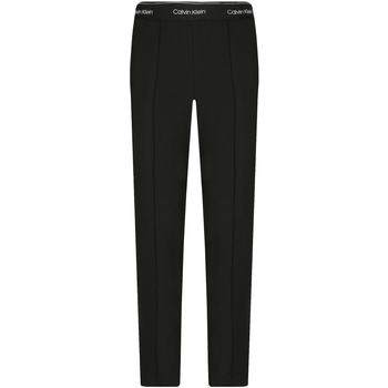 vaatteet Naiset Chino-housut / Porkkanahousut Calvin Klein Jeans K20K201765 Musta