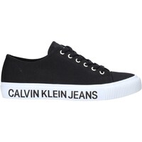 kengät Miehet Matalavartiset tennarit Calvin Klein Jeans B4S0112X Musta