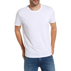 vaatteet Miehet Lyhythihainen t-paita Wrangler W7500F Valkoinen