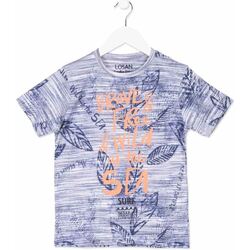 vaatteet Lapset Lyhythihainen t-paita Losan 813-1023AA Sininen