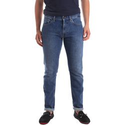 vaatteet Miehet Slim-farkut Calvin Klein Jeans K10K103815 Sininen