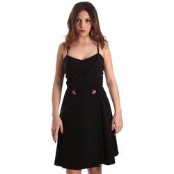 vaatteet Naiset Lyhyt mekko Gaudi 911FD15005 Musta