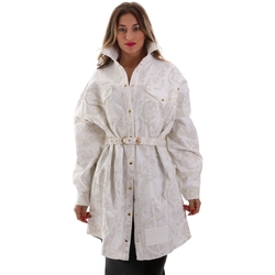 vaatteet Naiset Takit Versace D2HUB445HRC43003 Valkoinen