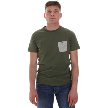 vaatteet Miehet Lyhythihainen t-paita Sseinse ME1588SS Vihreä