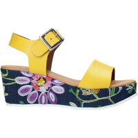 kengät Naiset Sandaalit ja avokkaat Grace Shoes 02 Keltainen