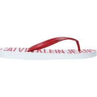 kengät Naiset Varvassandaalit Calvin Klein Jeans B4R0902 Punainen