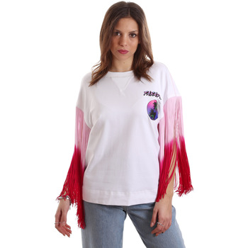 vaatteet Naiset Lyhythihainen t-paita Versace B2HVB71511701003 Valkoinen