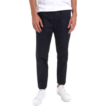 vaatteet Miehet Chino-housut / Porkkanahousut Calvin Klein Jeans K10K105138 Sininen