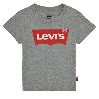 vaatteet Pojat Lyhythihainen t-paita Levi's BATWING TEE SS Harmaa