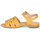 kengät Naiset Sandaalit ja avokkaat Geox D WISTREY SANDALO C Keltainen