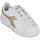 kengät Lapset Tennarit Diadora 101.176596 01 C1070 White/Gold Kulta