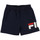 vaatteet Lapset Shortsit / Bermuda-shortsit Fila Kids classic basic shorts Musta