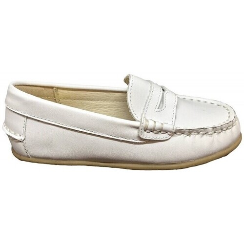 kengät Mokkasiinit D'bébé 24535-18 Valkoinen