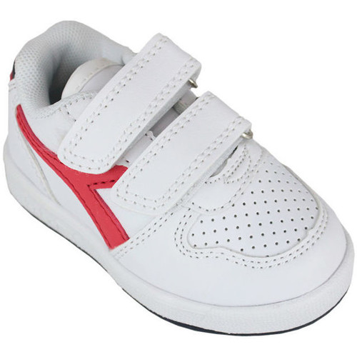 kengät Lapset Tennarit Diadora 101.173302 01 C0673 White/Red Punainen