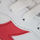 kengät Lapset Tennarit Diadora 101.173301 01 C0673 White/Red Punainen