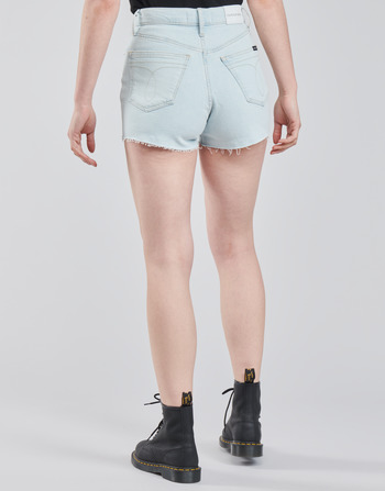 Calvin Klein Jeans HIGH RISE SHORT Sininen / Clear