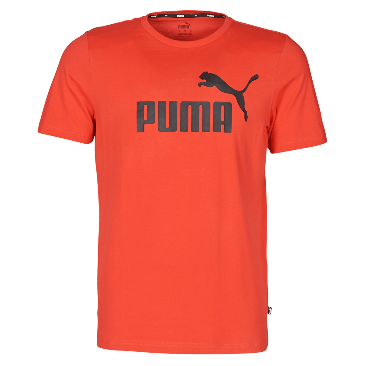 vaatteet Miehet Lyhythihainen t-paita Puma ESSENTIAL TEE Punainen