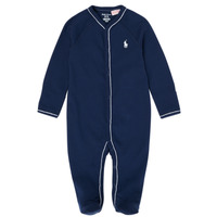 vaatteet Lapset pyjamat / yöpaidat Polo Ralph Lauren LOLLA Laivastonsininen