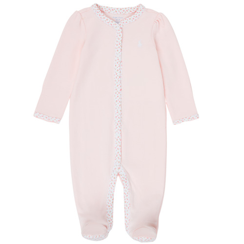 vaatteet Tytöt pyjamat / yöpaidat Polo Ralph Lauren PAULA Vaaleanpunainen