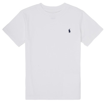 vaatteet Pojat Lyhythihainen t-paita Polo Ralph Lauren TINNA Valkoinen