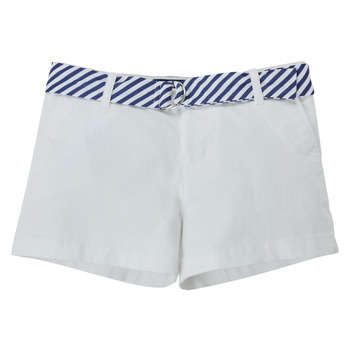 vaatteet Tytöt Shortsit / Bermuda-shortsit Polo Ralph Lauren FILLI Valkoinen
