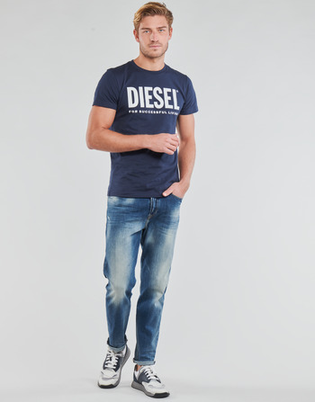 vaatteet Miehet Suorat farkut Diesel D-FINNING Sininen