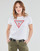 vaatteet Naiset Lyhythihainen t-paita Guess SS CN ORIGINAL TEE Valkoinen
