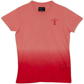 vaatteet Pojat Lyhythihainen t-paita Hackett HK500145-135 Punainen