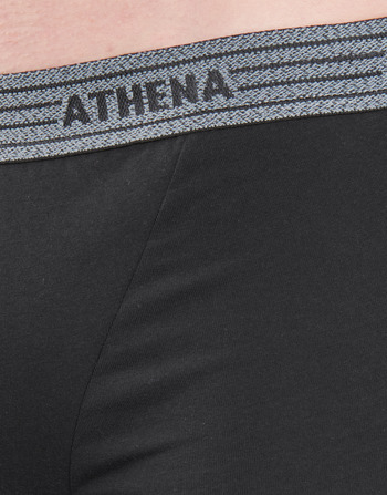 Athena BASIC COTON  X4 Harmaa / Tumma / Musta / Valkoinen / Musta