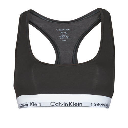 Alusvaatteet Naiset Rintaliivit Calvin Klein Jeans MODERN COTTON UNLINED BRALETTE Musta
