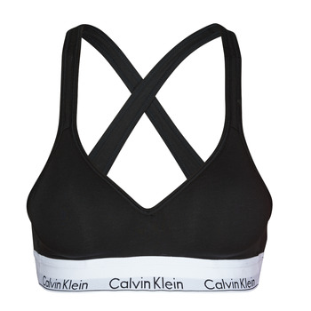 Alusvaatteet Naiset Rintaliivit Calvin Klein Jeans MODERN COTTON BRALETTE LIFT Musta
