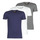 vaatteet Miehet Lyhythihainen t-paita Polo Ralph Lauren SS CREW NECK X3 Laivastonsininen / Harmaa / Valkoinen