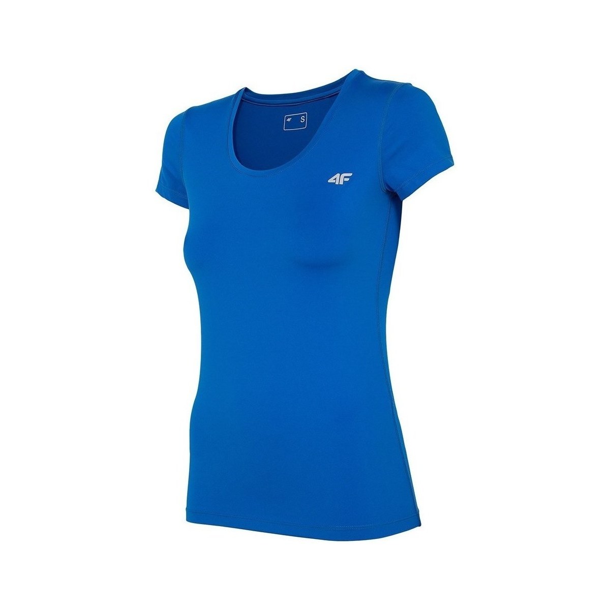 vaatteet Naiset Lyhythihainen t-paita 4F TSDF002 Sininen