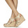 kengät Naiset Sandaalit ja avokkaat MICHAEL Michael Kors BERKLEY WEDGE Kulta