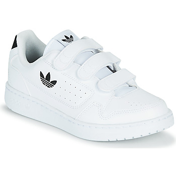 kengät Lapset Matalavartiset tennarit adidas Originals NY 92  CF C Valkoinen / Musta