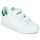 kengät Lapset Matalavartiset tennarit adidas Originals STAN SMITH CF C SUSTAINABLE Valkoinen / Vihreä / Vegan
