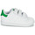 kengät Lapset Matalavartiset tennarit adidas Originals STAN SMITH CF I SUSTAINABLE Valkoinen / Vihreä