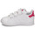 kengät Tytöt Matalavartiset tennarit adidas Originals STAN SMITH CF I SUSTAINABLE Valkoinen / Vaaleanpunainen