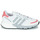 kengät Naiset Matalavartiset tennarit adidas Originals ZX 1K BOOST W Valkoinen / Vaaleanpunainen