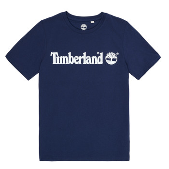 vaatteet Pojat Lyhythihainen t-paita Timberland VUILL Laivastonsininen