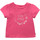 vaatteet Tytöt Lyhythihainen t-paita Carrément Beau Y95270-46C Vaaleanpunainen