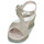kengät Naiset Sandaalit ja avokkaat Damart 61170 Hopea
