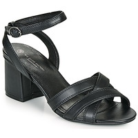 kengät Naiset Sandaalit ja avokkaat The Divine Factory LS2115 Musta