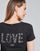 vaatteet Naiset Lyhythihainen t-paita Ikks BS10125-02 Musta
