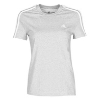 vaatteet Naiset Lyhythihainen t-paita Adidas Sportswear W 3S T Harmaa