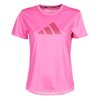 vaatteet Naiset Lyhythihainen t-paita adidas Performance BOS LOGO TEE Vaaleanpunainen